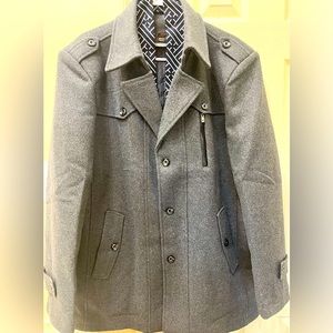 Men’s heavy wool coat
